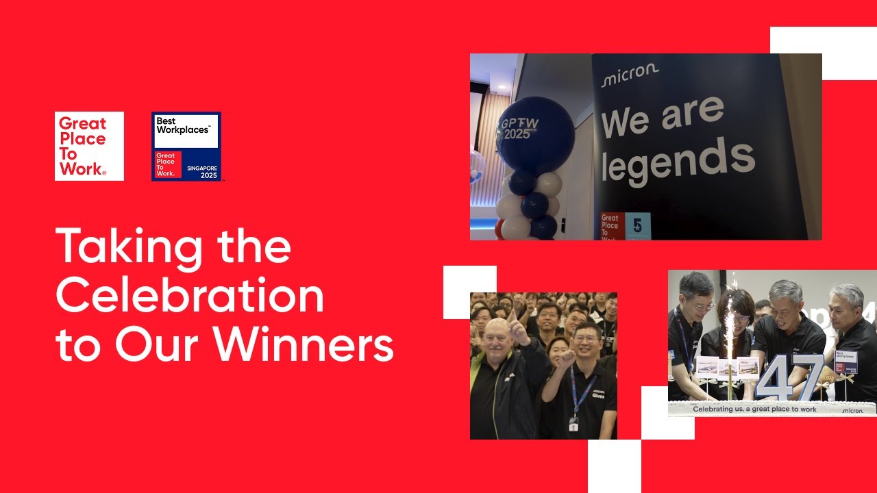 This Is What a Best Workplace Looks Like: Micron Technology Singapore Edition