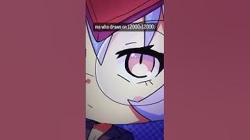 How big is your canvas? #digitalart #animeart #digitalartist