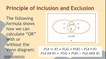 Rule of Sum and Venn Diagrams