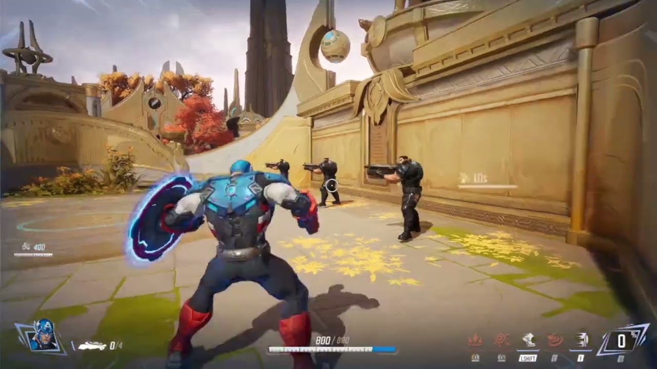 How to Use Captain America Freedom Charge abilities in Marvel Rivals