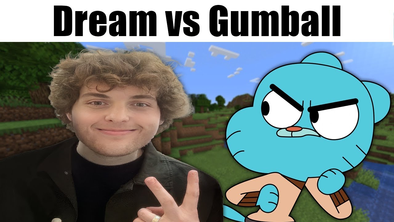 Dream vs Gumball Voice Actor Fight Video 