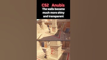 CS2 | What has changed inside the anubis map in cs2 ? | Nariman3T #shorts