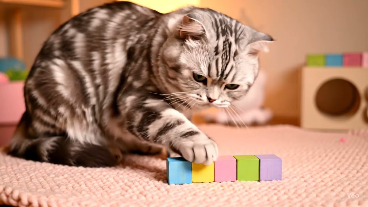 ASMR Cat Organizes Everything Purr-fectly | Satisfying Paw Swipes【ASMR】完璧主義な猫の肉球スワイプ | 究極に気持ちいいルーティン