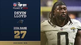 27: Devin Lloyd (LB, Panthers) | Top 100 Players of 2026