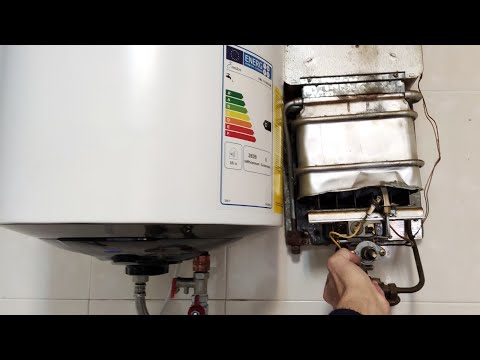 COMO CAMBIAR UN CALENTADOR A GAS POR UNO ELÉCTRICO. LO VEMOS AL DETALLE. MUY SENCILLO. #SOLDAR#SIFÓN