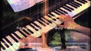 I'd Rather Be With You  - Joshua Radin -  Piano