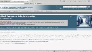 Cisco Business Edition 6000 (BE6K) - Unified Presence 8.6 Configuration