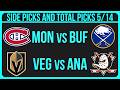 NHL Picks Today Thursday 5/14/26 NHL Picks and Predictions