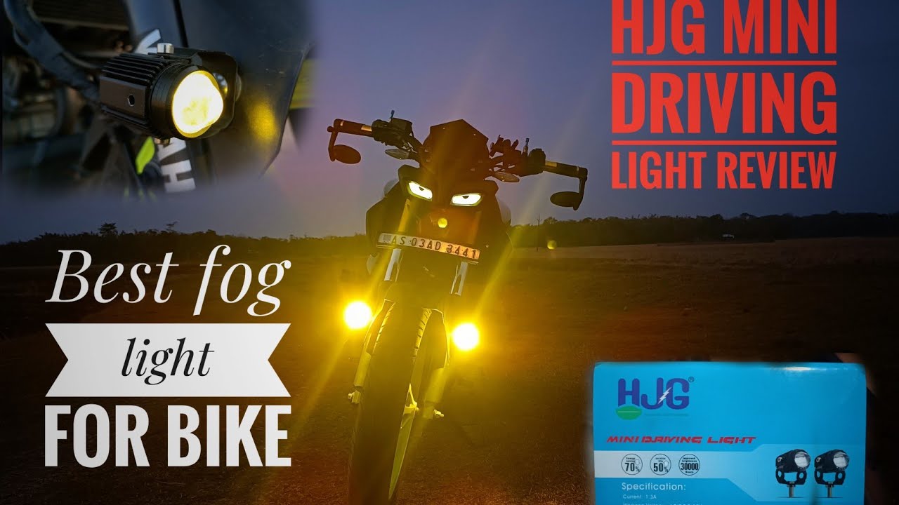 HJG Mini Driving Fog Lights unboxing and review🔥how to install hjg fog