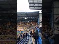 #dynamodresden feiert Sieg bei #arminiabielefeld 🙌 #ultras #sgd1953 #2liga #aufsteiger