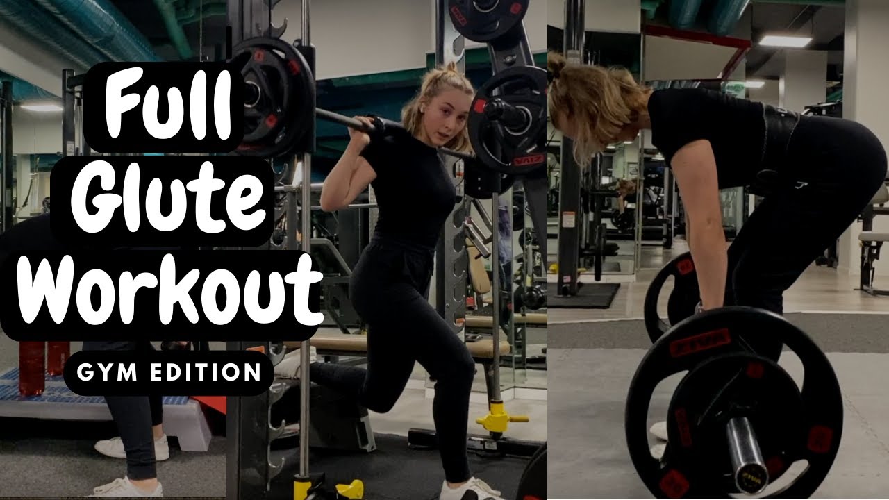FULL GYM GLUTE WORKOUT (ONLY GLUTES, NO QUADS) YouTube