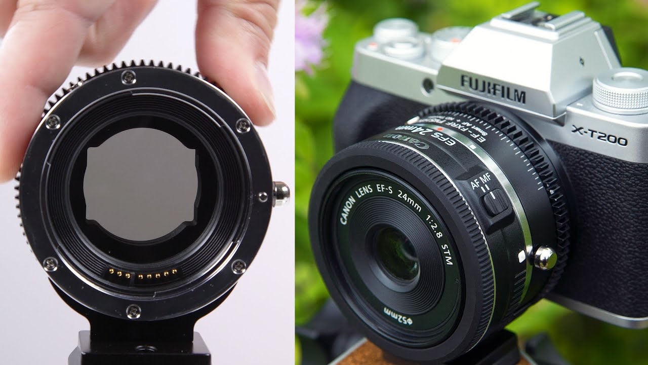 Commlite レンズマウントアダプタ Canon EF→Fuji X