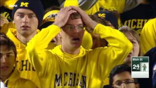Epic Michigan State Radio Call Of MSU vs Michigan Ending With Video