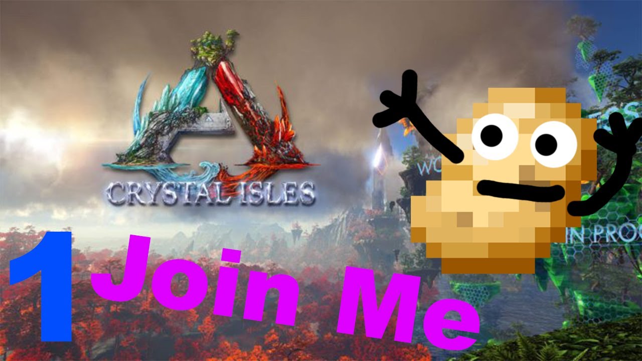 Exploring The New Ark Crystal Isles - Ark Crystal Isles DLC - Episode 1