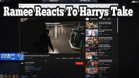 Ramee Reacts To Harrys Take | No-Pixel 3.1