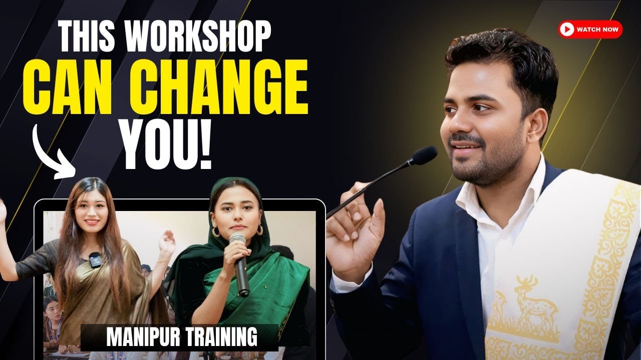 "Confidence Building Workshop | India Tour 2025 | Manipur"