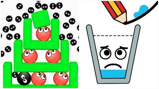 Hide Ball Brain Vs Happy Glass Merge Teasers Gameplay Max Level screenshot 3