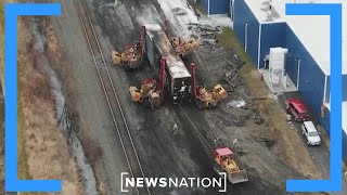 Ohio Lt. Gov. Husted: Residents want "further actions" taken in derailment recovery | Morning in Ame