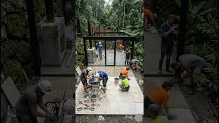 I Built A Transparent House In The Middle Of The Jungle...