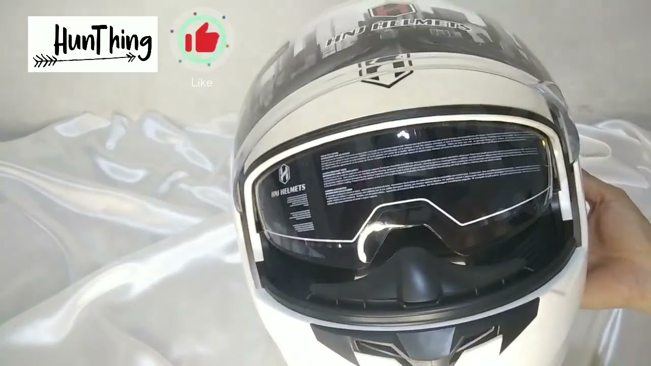 HNJ Dual Visor Modular Helmet | HunThing's Cart
