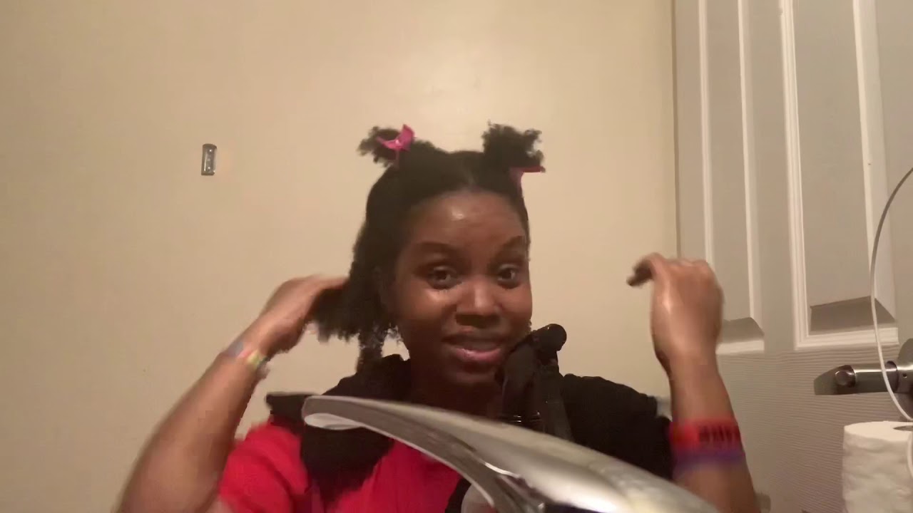 Self Care/ Hair Care Rice water treatment + How I do wash and go on my