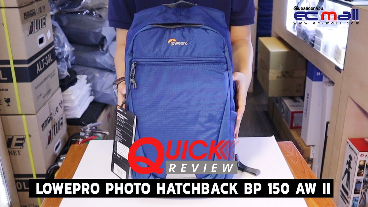 Lowepro Photo Hatchback Series BP 150 AW II Backpack (Black/
