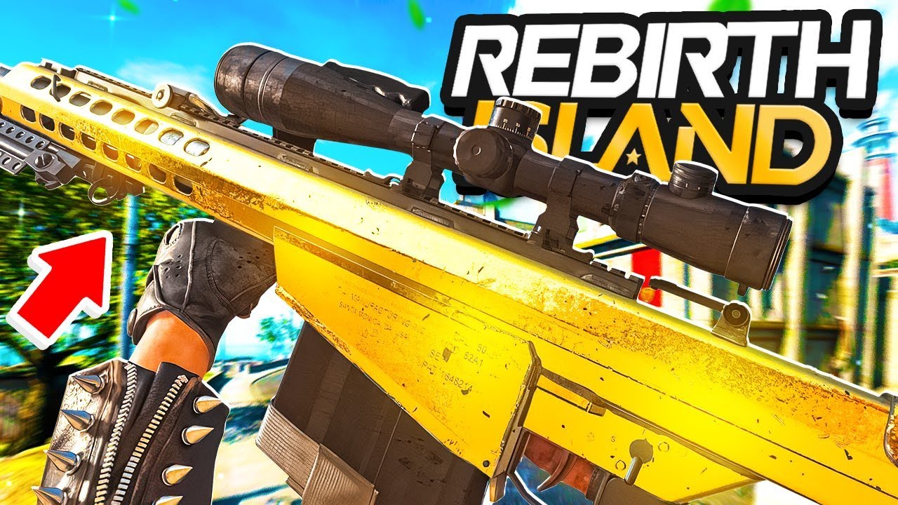 the BARRETT .50 CAL SNIPER on REBIRTH ISLAND🔥! (Vanguard Warzone)