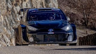 Wrc Rally Monte Carlo 2024 - Elfyn Evans Test Toyota Rally1 Maximum Attack ‼️