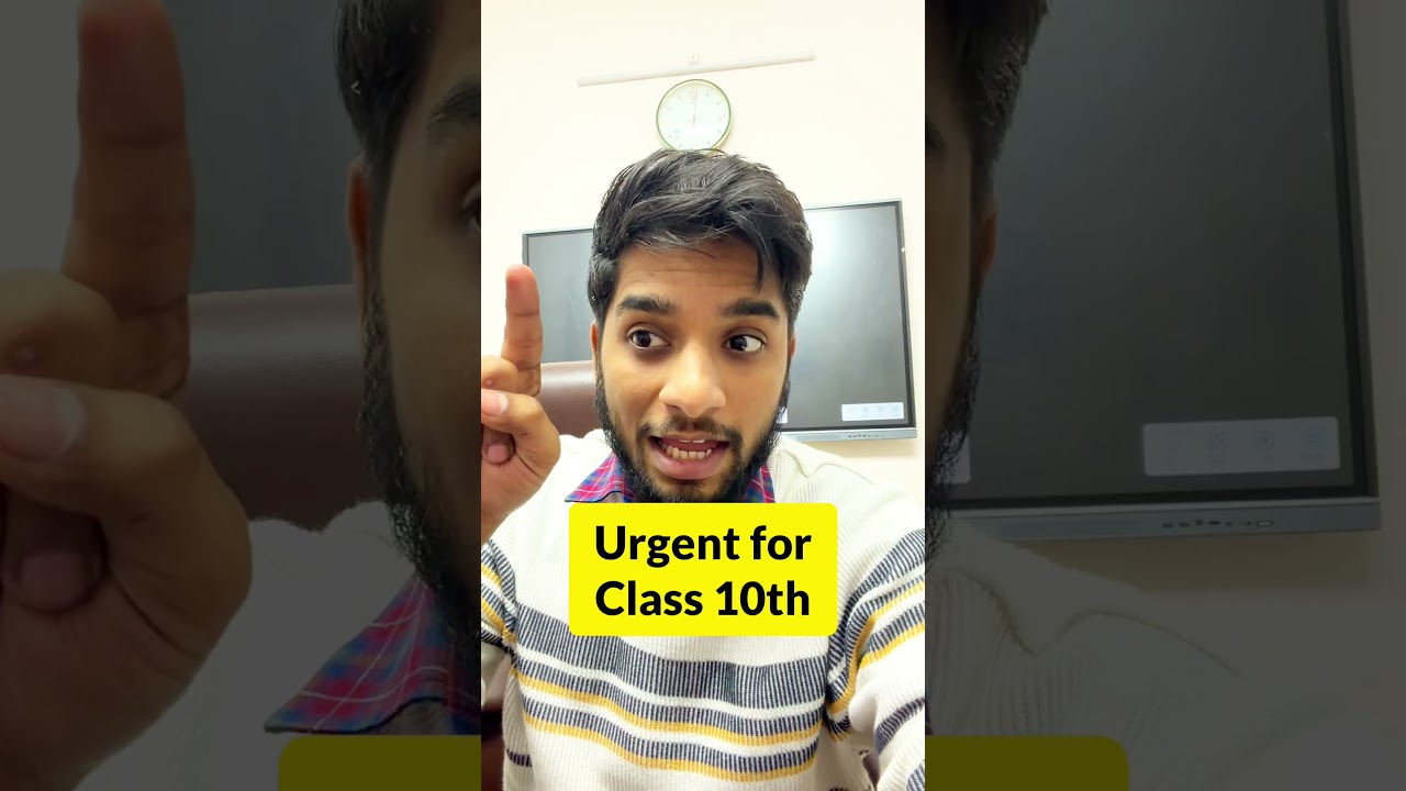 Urgent for class 10th🥶‼️|| Board exam 2026 