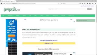 What is Java Server Page (JSP)? | javapedia.net