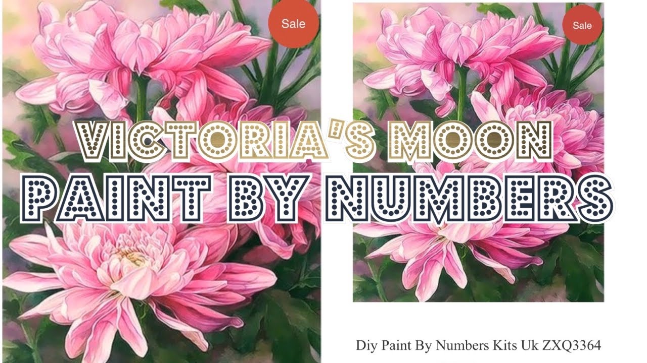 🎨VICTORIA’S MOON PAINT BY NUMBERS UPDATE 🎨 victoriasmoon YouTube