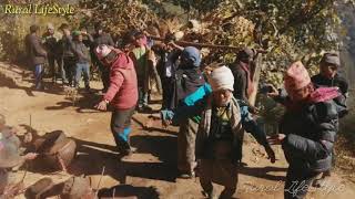 Khanjana, Local Dance Of Nepali Villager Who Dances At Wedding