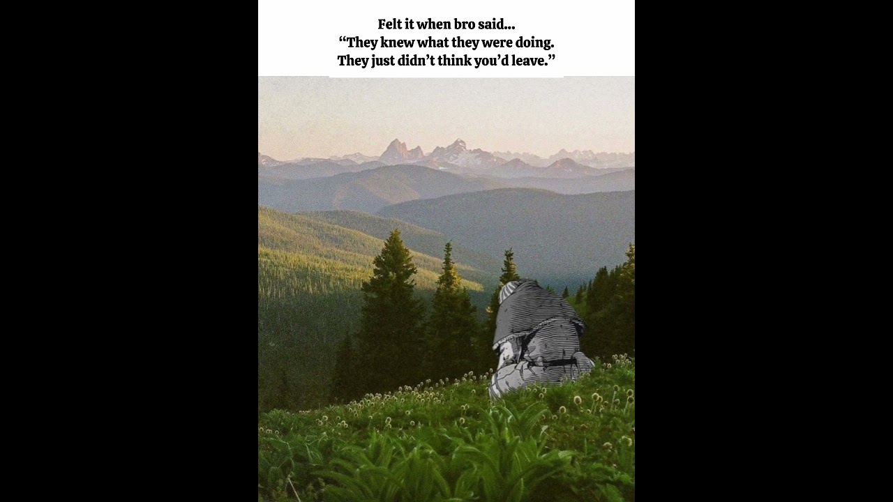 Felt it when bro said this…