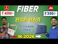 Full Comparison Jio Fiber ₹399 Vs Airtel Xstream Fiber ₹499 - Which One is Better ? 2026