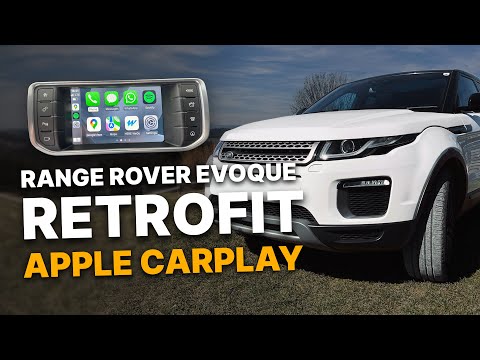 Retrofit Apple CarPlay in a Range Rover Evoque