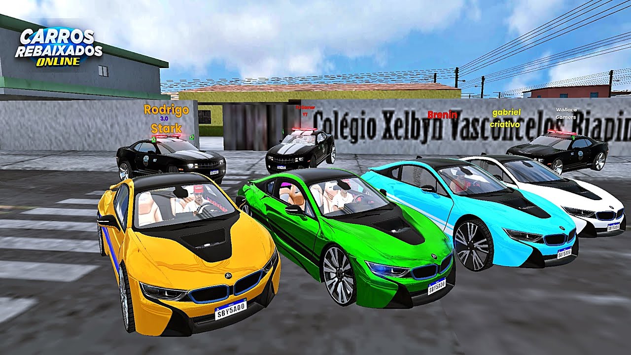 Rodrigo Gamer - ATUALIZAÇAO CARROS REBAIXADOS ONLINE