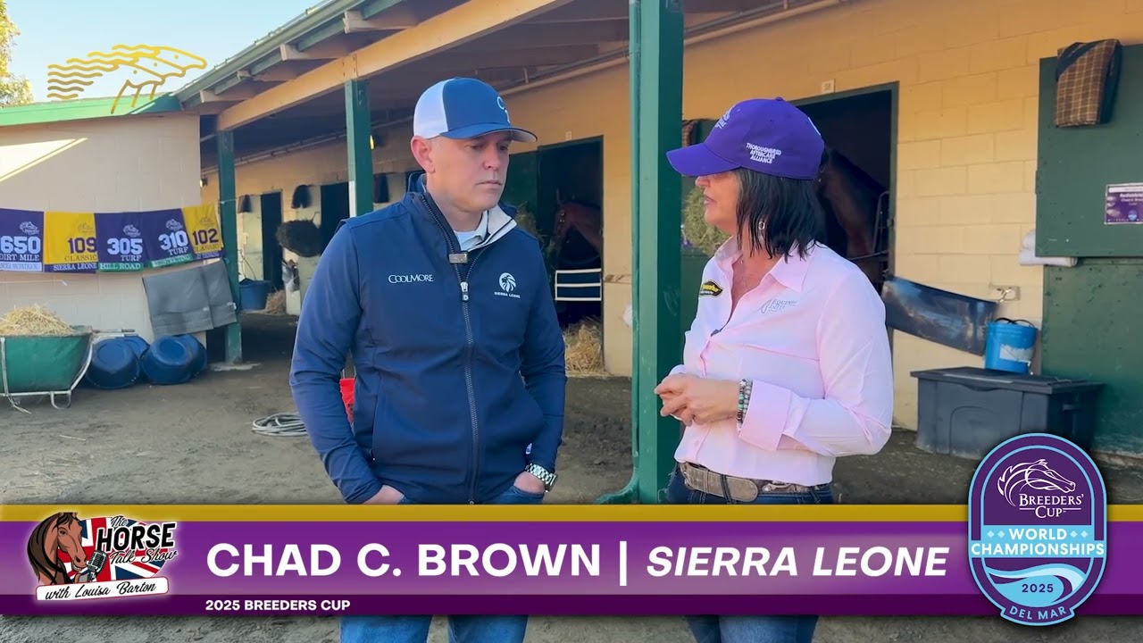 Chad C. Brown Chad Brown discussing Sierra Leone, Chancer McPatrick and More - 2025 Breeder's Cup In