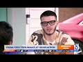 Paralyzed student determined to walk at graduation
