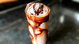 Easy Double Chocolate Milkshake | Chocolate Shake | Cafe Style Milkshake |