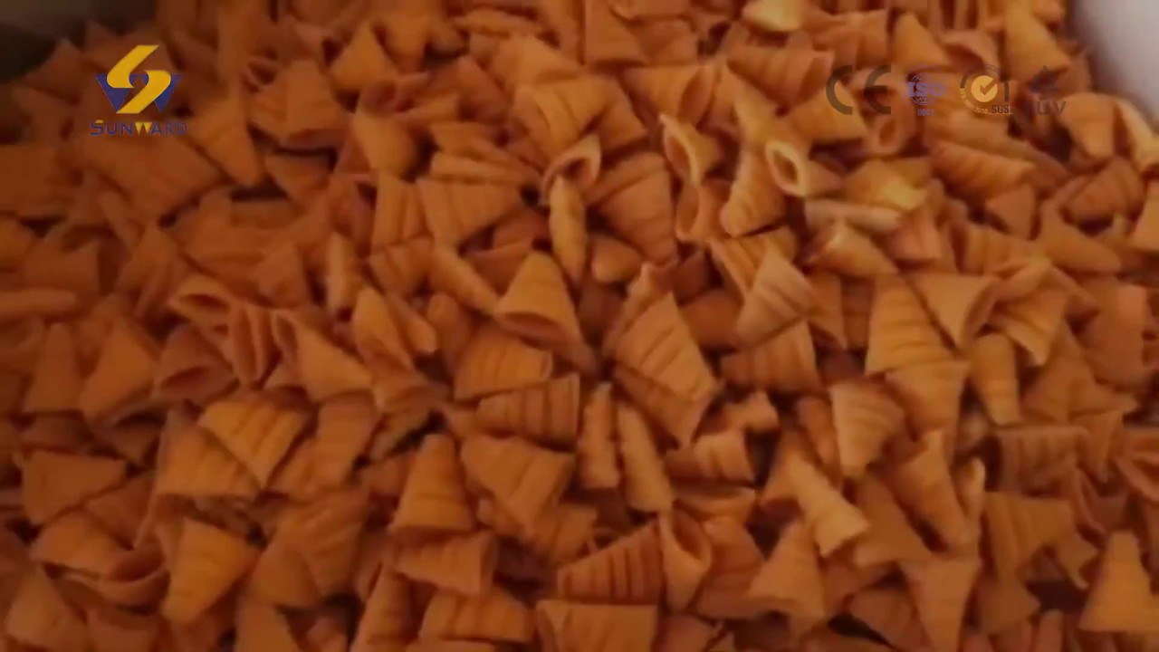 Bugles Snack Machine / 3D Pellet Snacks Machine / Fried Snacks Machine