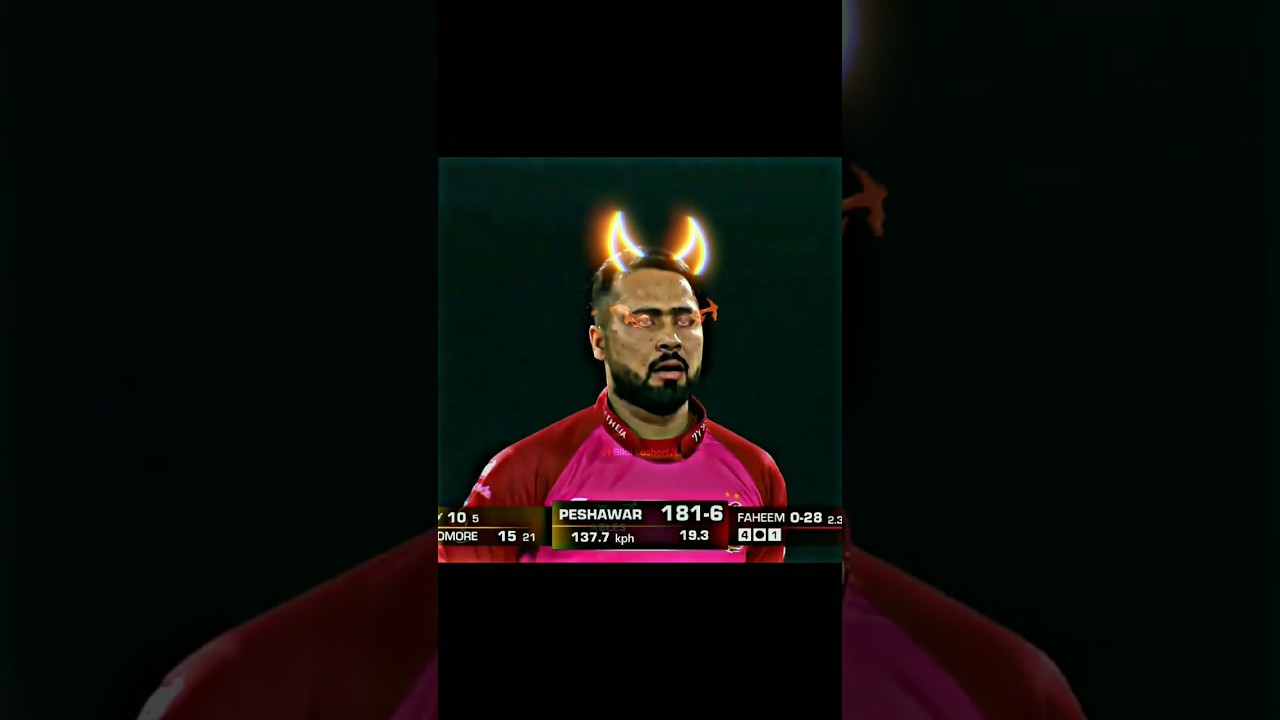 Faheem Ashraf 😍💀 