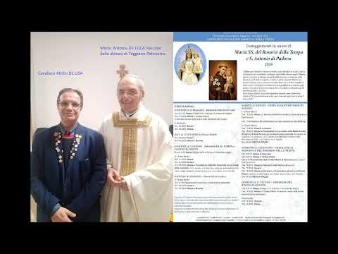 Video Comune di San Rufo: Festa Maria SS. del Rosario della Tempa e S. Antonio di Padova 2026