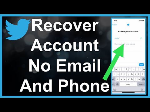 How To Recover Twitter Account Without Email Or Phone Number