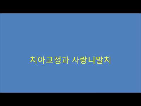 치아교정과 사랑니발치