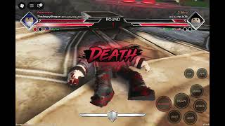The Fight between Katana and Dual Daggers but extended #duelinggrounds 