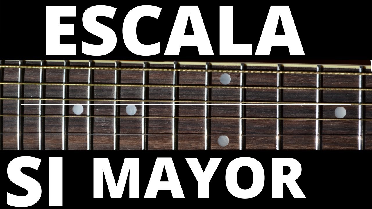 Escala De { Si Mayor } como Tocar Tutorial { Version Requinto YouTube