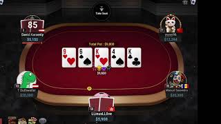 $100/$200 Dudd1 Vs LLinusLL0ve Vs David Karsenty Vs Manuel Saavedra Vs yyyyy96 | High Stakes Poker