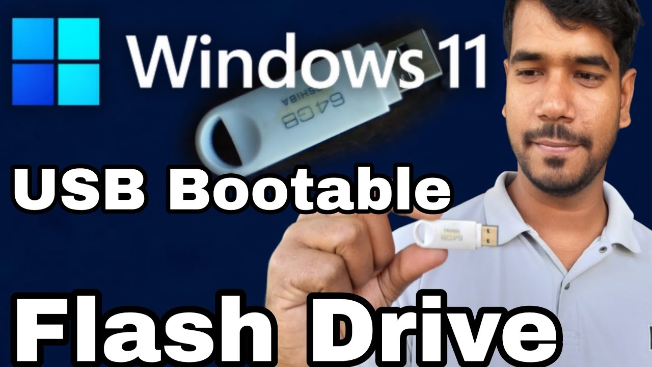 How to Make USB Bootable Flash Drive || Window 11 USB Bootable Flash ...