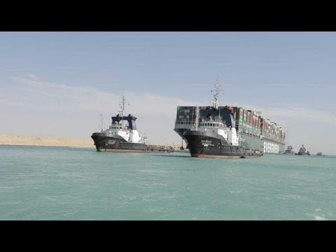 Egypt strikes deal with Ever Given owner to free giant container ship