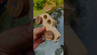 Rc Handmade WOOD Vehicle  toy car unboxing and ramp racing. #remotecontrol #shorts #rc